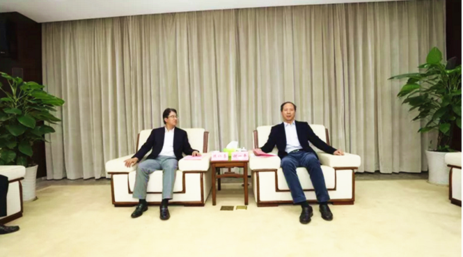 九江市委副書(shū)記、市長(zhǎng)謝一平接見(jiàn)生益科技總經(jīng)理陳仁喜（圖1）.png